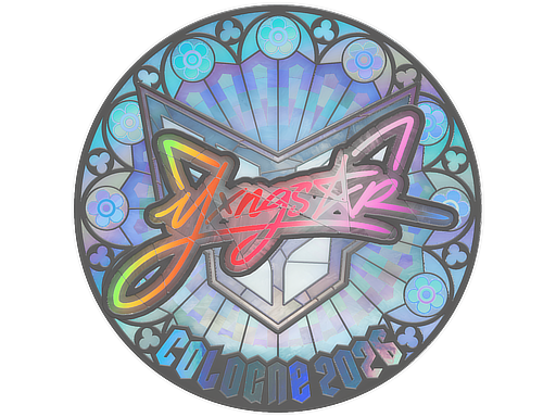 Sticker | yxngstxr (Holo) | Cologne 2026