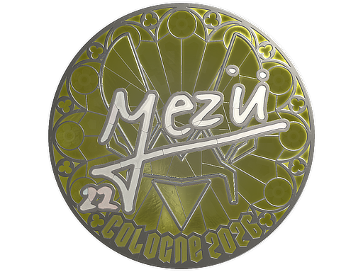 Sticker | mezii (Foil) | Cologne 2026