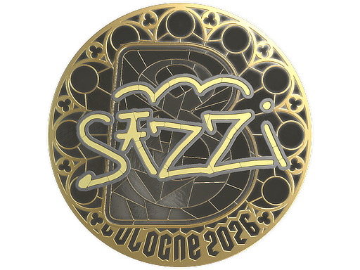 Sticker | s1zzi (Gold) | Cologne 2026