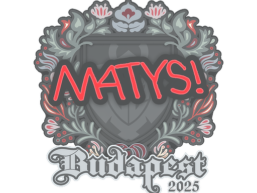 Sticker | MATYS | Budapest 2025