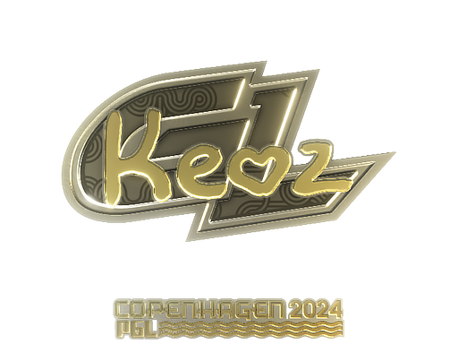 Sticker | Keoz (Gold) | Copenhagen 2024