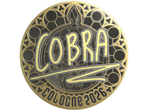 Sticker | cobra (Gold) | Cologne 2026