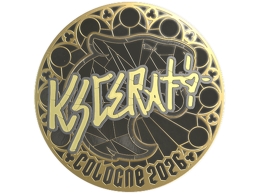 Sticker | KSCERATO (Gold) | Cologne 2026