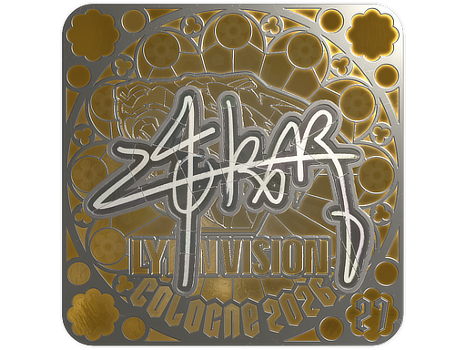 Sticker | z4KR (Foil, Ranked) | Cologne 2026