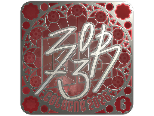 Sticker | zorte (Foil, Ranked) | Cologne 2026