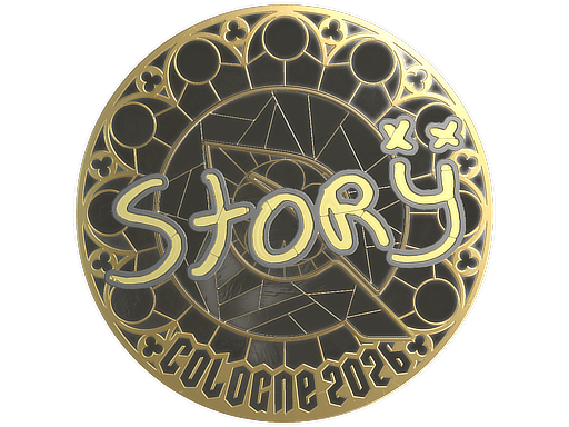 Sticker | story (Gold) | Cologne 2026