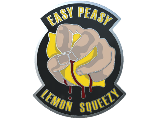 Genuine Easy Peasy Pin