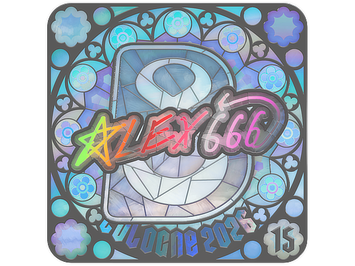 Sticker | alex666 (Holo, Ranked) | Cologne 2026