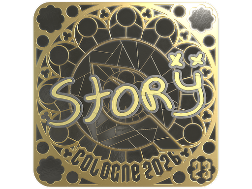 Sticker | story (Gold, Ranked) | Cologne 2026