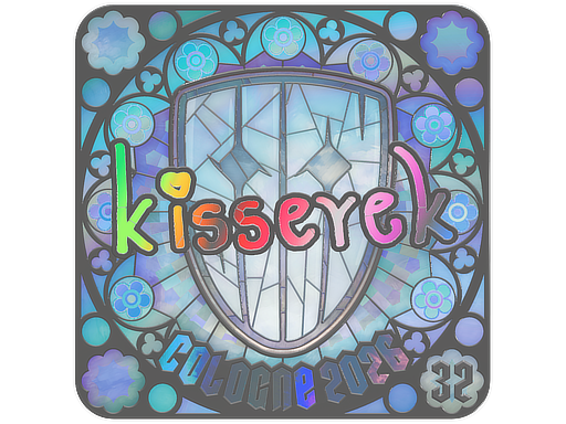 Sticker | kisserek (Holo, Ranked) | Cologne 2026