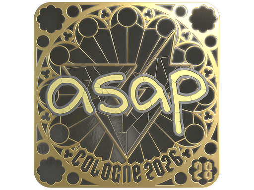Sticker | asap (Gold, Ranked) | Cologne 2026