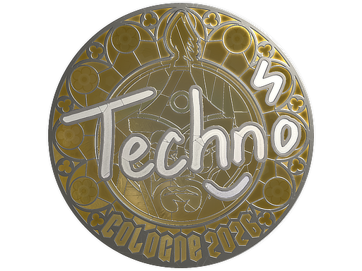 Sticker | Techno4K (Foil) | Cologne 2026