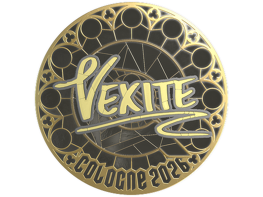 Sticker | vexite (Gold) | Cologne 2026
