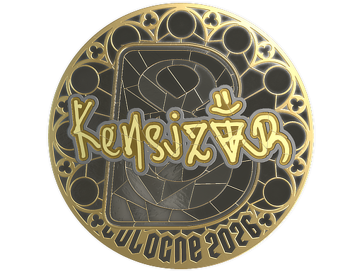 Sticker | kensizor (Gold) | Cologne 2026