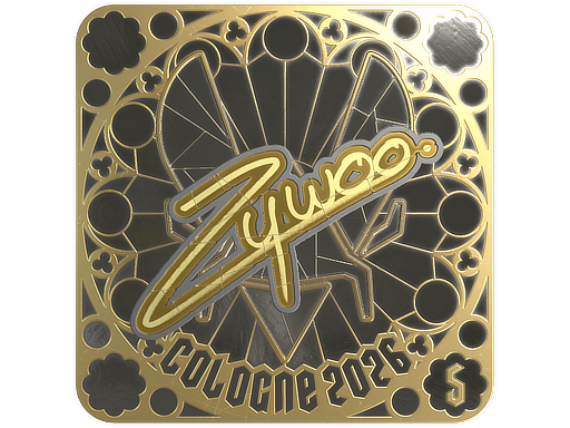Sticker | ZywOo (Gold, Ranked) | Cologne 2026