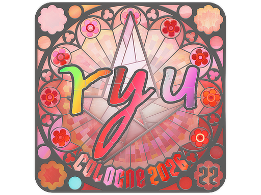 Sticker | ryu (Holo, Ranked) | Cologne 2026